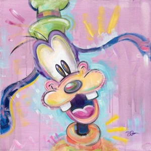 Goofy Walt Disney Fine Art Dom Corona signierter limitierter Druck von 195 Naturally Goofy - Bild 1 von 1