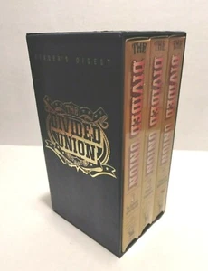 READER'S DIGEST 1988 THE DIVIDED UNION 3 VHS TAPES THE HISTORY OF THE CIVIL WAR  - Foto 1 di 5