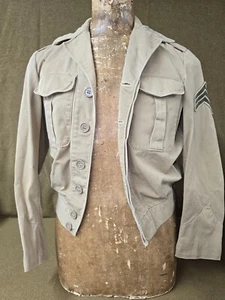 WWII USMC Vandergrift Khaki Jacket with Rank - Picture 1 of 3
