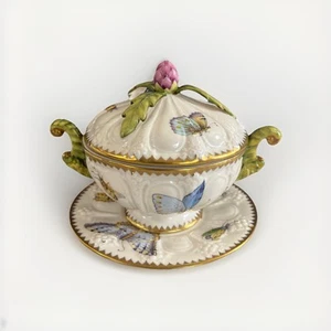 Anna Weatherly Spring In Budapest Collection Zuckerdose/Deckel/Unterteller Handbemalt - Bild 1 von 15