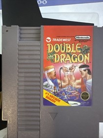 Double Dragon Nintendo NES Video Game Cartridge Tested Working