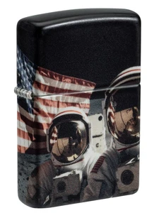 ZIPPO 540 DESIGN Lighter  ASTRONAUTS  81680 American Flag  SEALED Mint NEW - Picture 1 of 2