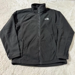 The North Face Langarm Full Zip Fleecejacke Herren Größe L schwarz - Bild 1 von 8