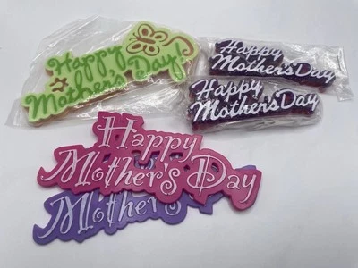 Lote de 13 enfeites para bolo decoração feliz dia das mães - Imagem 1 de 4