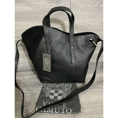 Bolso de Mano Vince Camuto Borde Asimétrico Cuero - Bolso Yulia Negro A384362 Foto 1 de 4