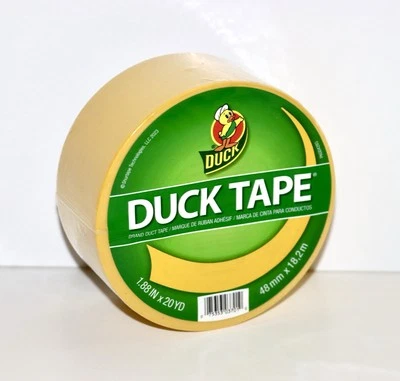 Duck Tape Brand клейкая лента - ярко-желтая - 1,88 дюйма X 20 ярдов - Изображение 1 из 4