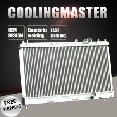 Radiador de aluminio Fit 1995-1999 Chrysler Dodge Plymouth Neon LE Lujo 2 filas MT Foto 1 de 4