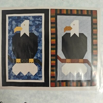 🦅 1995 Alaskan Majesty Eagle Quilt Pattern - Easy Wall Hanging - Image 1 of 3