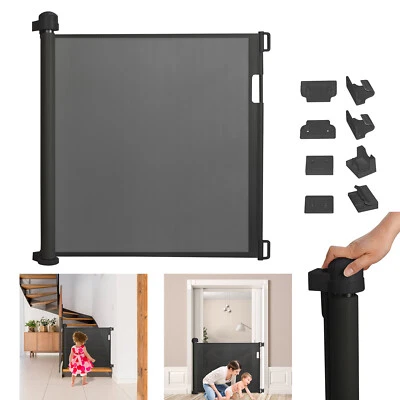 Kinder Treppenschutzgitter Türschutzgitter Schutzgitter Absperrgitter Ausziehbar - Bild 1 von 4