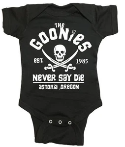 The Goonies One Piece "Goonies Never Say Die" Bodysuit - Picture 1 of 6
