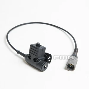FMA Professional Tactical 6 Pin U94 PTT do radia PRC-148 PRC-152 z zestawem słuchawkowym - Zdjęcie 1 z 7