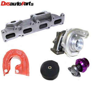 Juego turbo colector de hierro fundido se adapta 03-05 Dodge Neon SRT-4 sedán 4D 2.4L 2429CC T3 - Imagen 1 de 2