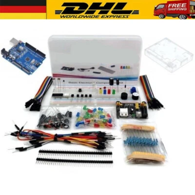 MARKENLOS Für UNO R3 Ultimate Starter Kit, Kompatibel mit Arduino IDE Kompletteste DE