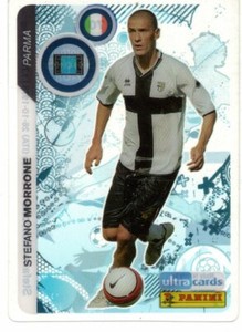 PARMA STEFANO MORRONE ULTRA CARDS PANINI FOOTBALL STARS 07-08 Figure #70