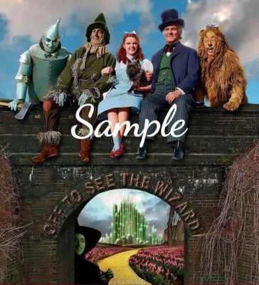 El Elenco del Mago de Oz - Bloque de edredón de tela - Clásico - 100 % algodón 2414 Foto 1 de 4