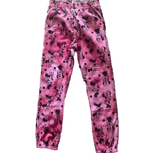 Minnie Mouse Girls Sweats Pants Youth Active Running Sweatpants Small Disney - Picture 1 of 4