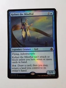 Kefnet the Mindful - FOIL - Amonkhet (Magic/mtg) Mythic Rare - Foto 1 di 2