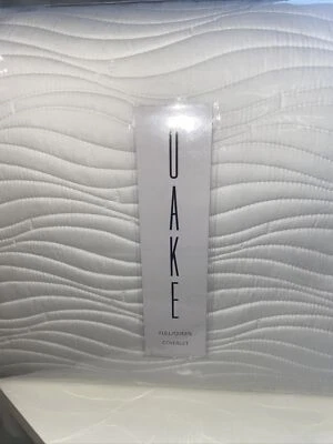 Cobertor branco carvalho, completo/rainha - branco, novo com etiquetas - Imagem 1 de 4