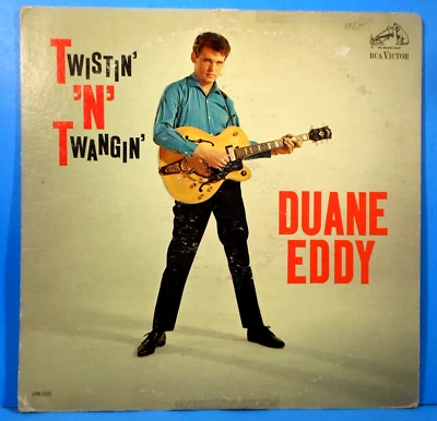 DUANE EDDY TWISTIN' 'N' TWANGIN' LP 1962 MONO ORIGINAL GREAT CONDITION! VG+/VG!! - Image 1 of 4