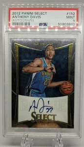 2012 Select Prizm Anthony Davis ROOKIE RC AUTO /149 #152 PSA 9 MINT - Picture 1 of 2