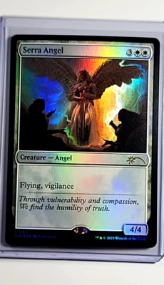 2023 MTG Magic the Gathering SLD Secret Lair Drop Foil #1161 Serra Angel - Изображение 1 из 2