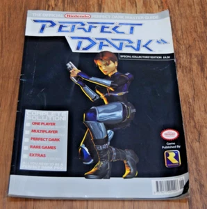 Perfect Dark Official Collector's Edition Guide Retro Magazine PB Master Guide - Picture 1 of 10
