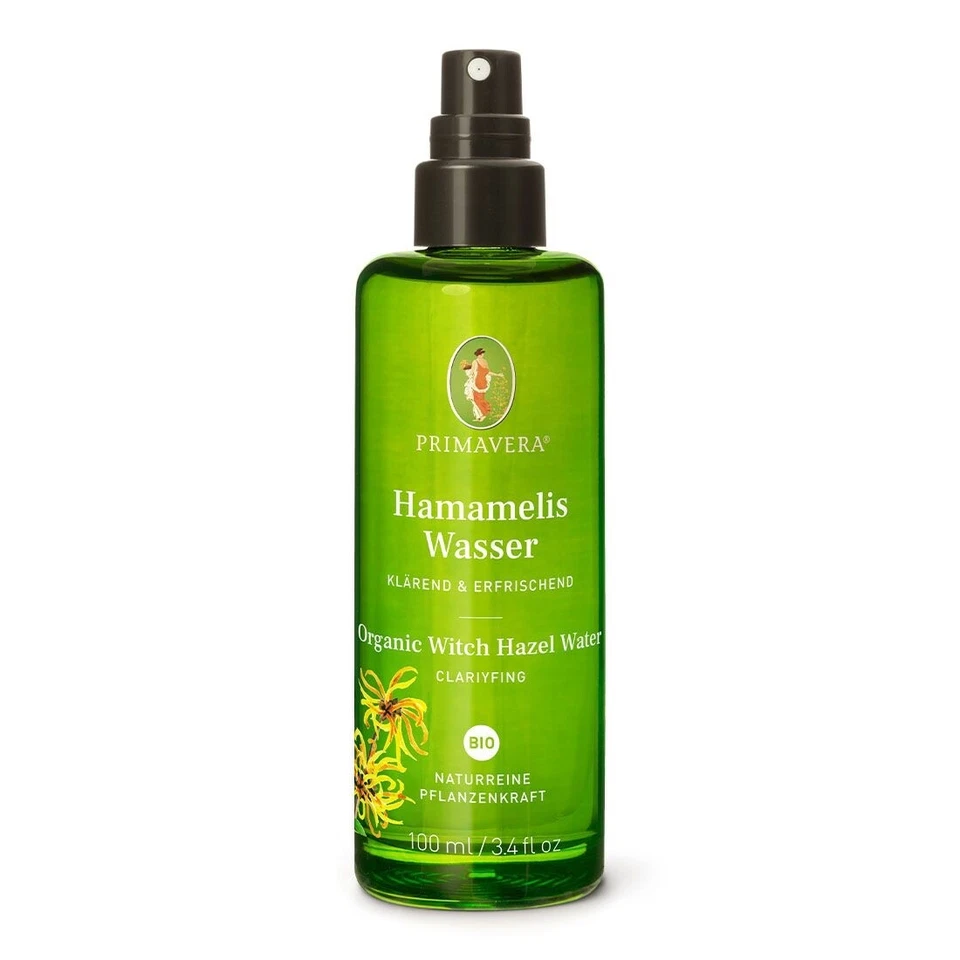 Primavera Hamameliswasser bio 100ml Pflanzenwasser Gesichtswasser 100% naturrein