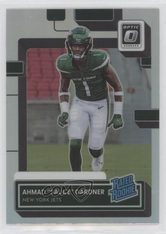 2022 Panini Donruss Rated Rookie Optic Preview Holo Ahmad Sauce Gardner RC