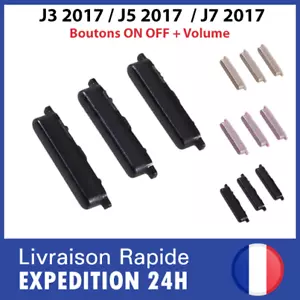 Pour Samsung Galaxy J3, J5, J7 2017 Bouton Allumage Power ON/OFF+Touche Volume - Photo 1/4