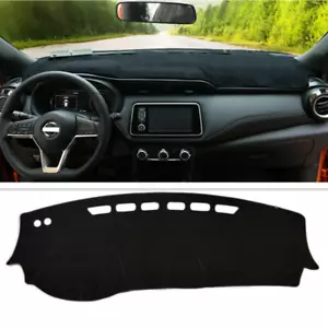 For Nissan Kicks 2017-2023 black Dashboard Cover Dashmat Dash Anti-Sun Mat Pad - Foto 1 di 9