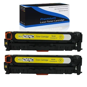 2PK CRG118 C118 Yellow Toner Compatible with Canon 118 ImageClass MF8350Cdn INK - Picture 1 of 24