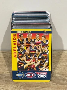 2009 TEAMCOACH FULL SET OF COMMON CARDS COMPLETE SET WITH CHECKLISTS. - Picture 1 of 1