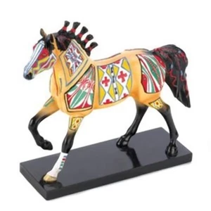 Estatuilla Estatua de Semental Cheyenne Rawhide Rastro de Ponis Pintados Pony Caballo - Imagen 1 de 1