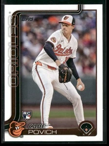 2025 Topps #25 Cade Povich Baltimore Orioles Rookie - Bild 1 von 2