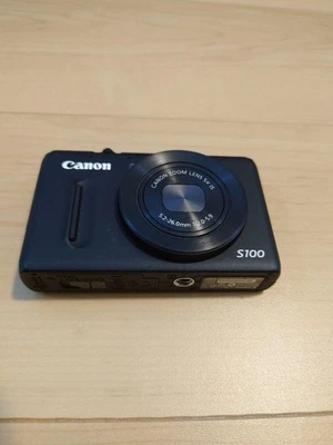 [ Excellent ] Canon PowerShot S100 Digital Compact Camera Black Tested w/Box #32 - Image 1 of 4