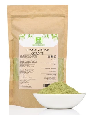 Gerstengras Pulver natürliche Entgiftung getrocknetes und gemahlen Gerstengras - Bild 1 von 4