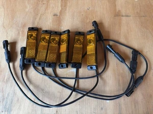 HELLA LED AMBER SIDE MARKER LIGHT. 24 Volts, Daf,Scania,Volvo,iveco,man,Renault - Picture 1 of 3