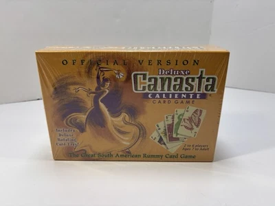 Juego de Cartas Deluxe Canasta Caliente 2003 Versión Oficial con Bandeja Giratoria Completa Foto 1 de 4