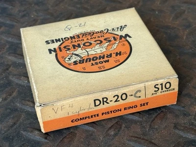 Wisconsin DR-20-C S-10 неполный (1/2) набор .010 OS кольца для TF, TH, THD, TJD - Изображение 1 из 4