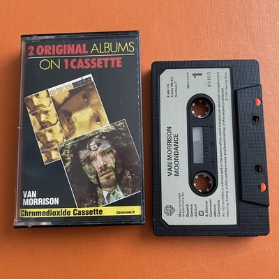 VAN MORRISON Moondance & His Band And The Street Choir (1982) 2on1 Cassette  - Image 1 of 3