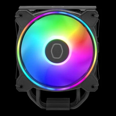 Cooler Master RR-S4KK-20PA-R1 Hyper 212 Halo Black 4 Heat Pipe ARGB CPU Cooler - Image 1 of 4