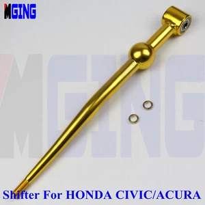  For Honda Civic CRX EG EK Acura 88-00 Single Bend Short Throw Shifter  Golden  - Bild 1 von 6