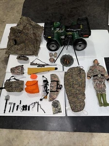 Confezione Figurine/Accessori 12" ERTL Outdoor Sportsman Rocky Mountain Hunter 2004. (T1 - Foto 1 di 23