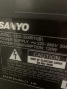sanyo tv - Picture 1 of 7