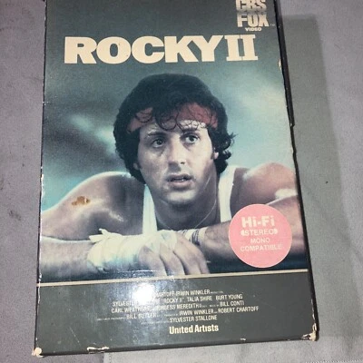 Rocky 2 vhs (1983 VHS) CBS FOX VIDEO - Image 1 of 4