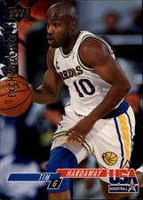 1993-94 Upper Deck SE USA Trade Basketball Card #19 Tim Hardaway
