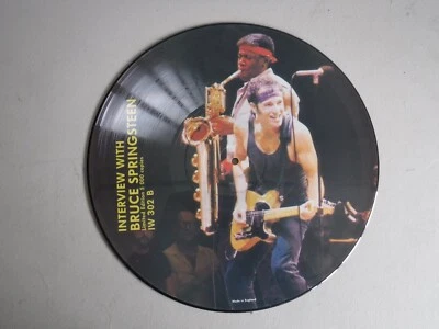 Interview With Bruce Springsteen Rare Vinyl Record 33 rpm - Image 1 of 4