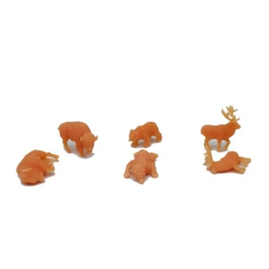 Outland Models Modelleisenbahn Amerikanische Grenze Tierwelt Figurenset Spur Z - Bild 1 von 2