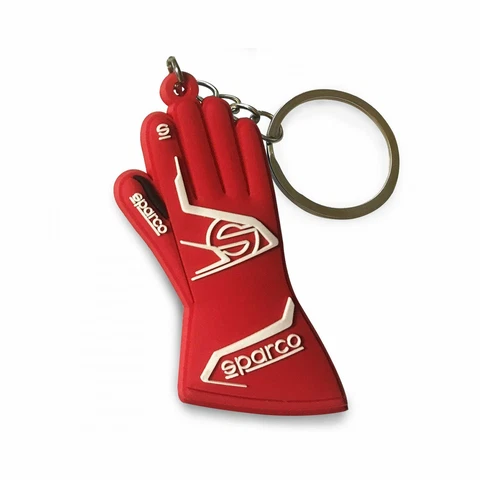 Sparco Italy GLOVE Keyring Red EU Cover