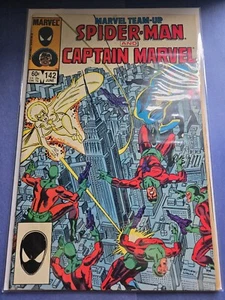 MARVEL COMICS - MARVEL TEAM-UP - VOLUMEN 1 - # 142 - JUNIO 1984 - EDAD DE COBRE - Imagen 1 de 5